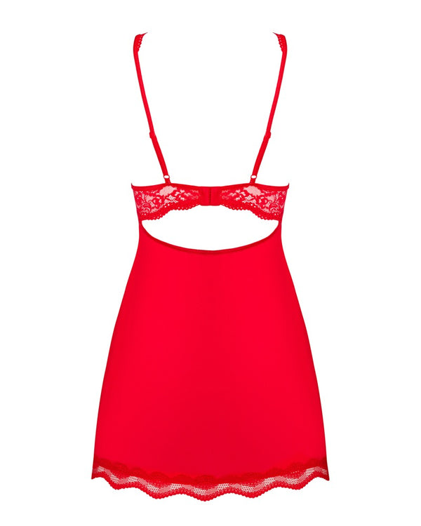Obsessive Luvae babydoll - Rood - Obsessive - SKU: 27416603111