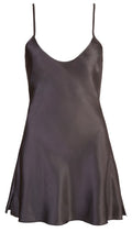 Cottelli LINGERIE Chemise met spaghetti jarretels - Zwart