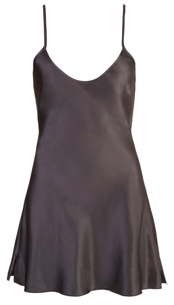 Cottelli LINGERIE Chemise met lage rug - Zwart - Cottelli LINGERIE - SKU: 27500071021