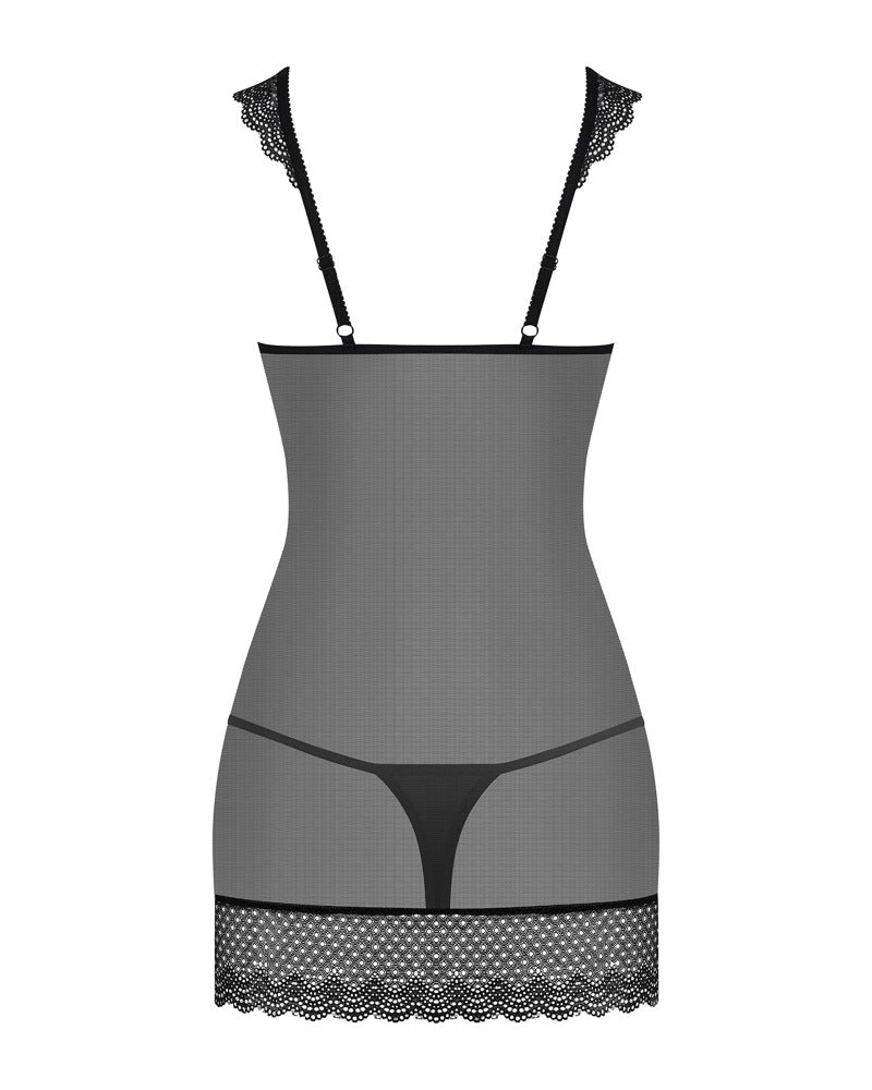 Obsessive Chemise - Zwart
