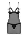 Obsessive zwarte chemise jurk - Zwart