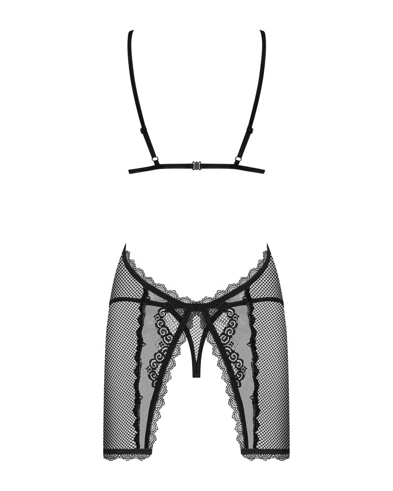 Obsessive Chemise - Zwart