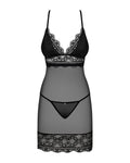Obsessive Chemise - Zwart