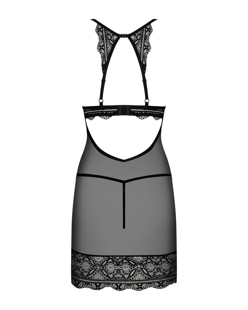 Obsessive Chemise - Zwart