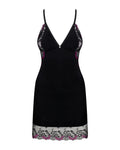 Obsessive Vanessme chemise & thong - Zwart