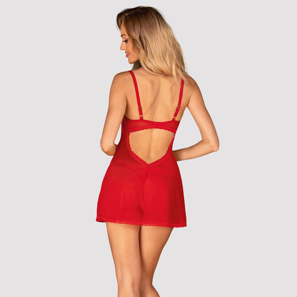 Obsessive Babydoll - Rood - Obsessive - SKU: 27516153121