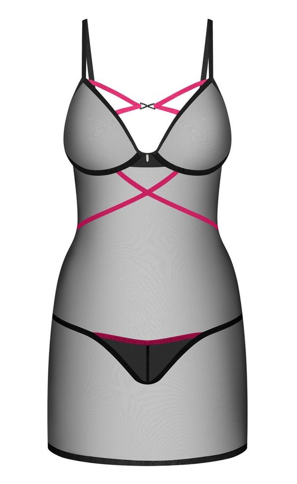 Obsessive Novenes set - Zwart - Obsessive - SKU: 27516741121