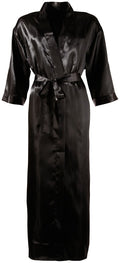 Cottelli LINGERIE kimono met ceintuur - Zwart
