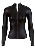 Cottelli PARTY Top huidstrak met hoge hals - Zwart