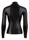 Cottelli PARTY Top huidstrak met hoge hals - Zwart