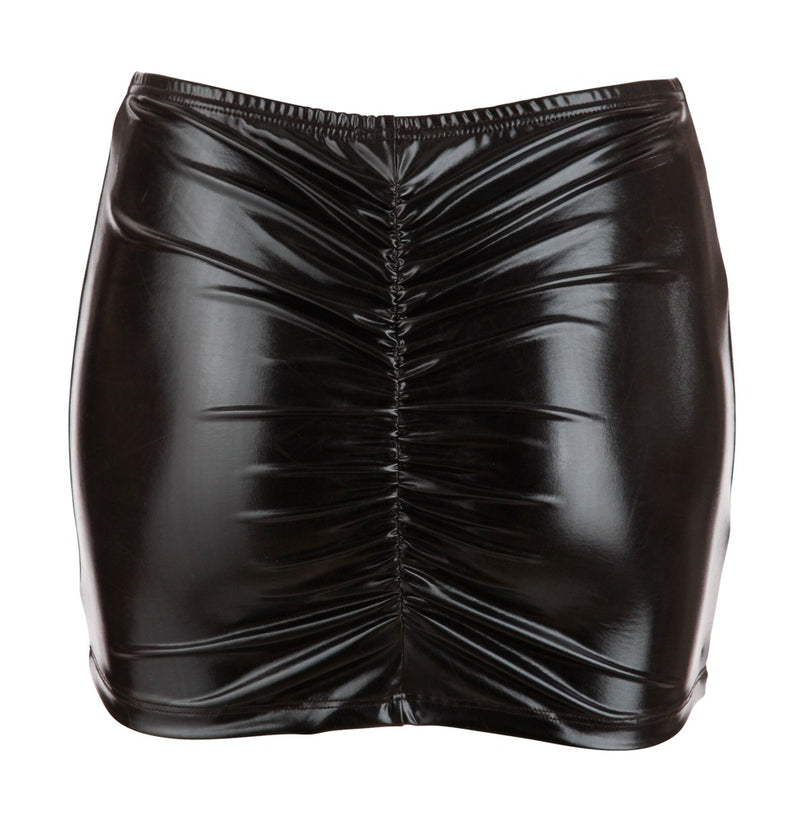 Cottelli PARTY Minirok met ruches - Zwart