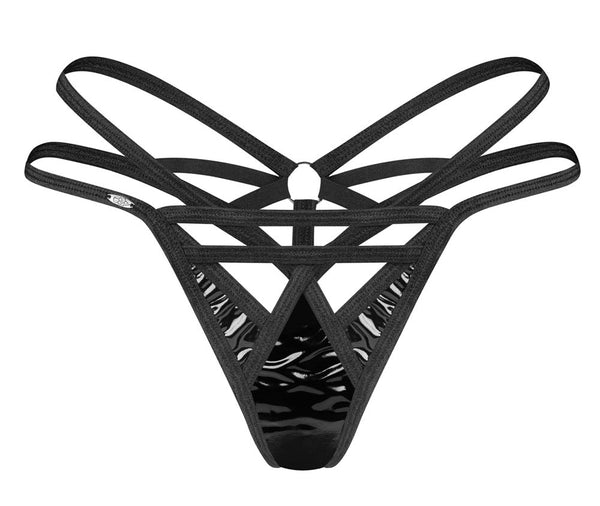 Obsessive Jarretel string - Zwart - Obsessive - SKU: 28101071951