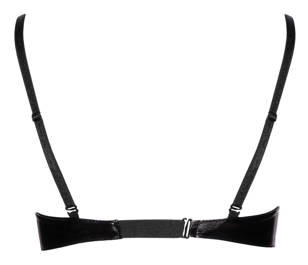 Black Level Beugelbeha met jarretels en verstelbare bandjes - Zwart - Black Level - SKU: 28201291232