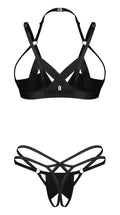 Obsessive open set Keira Lise - Zwart