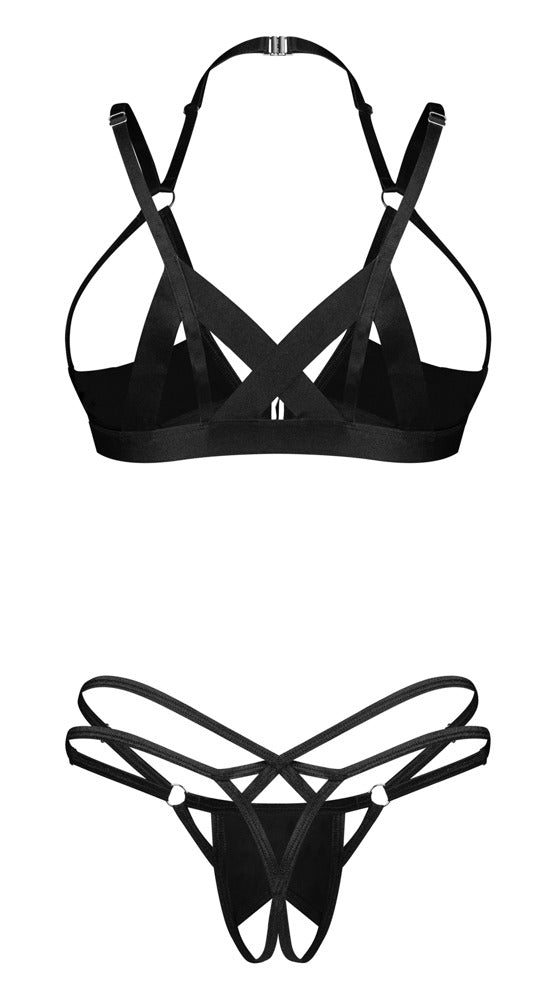 Obsessive Keira Lise vinylset - Zwart - Obsessive - SKU: 28201701131
