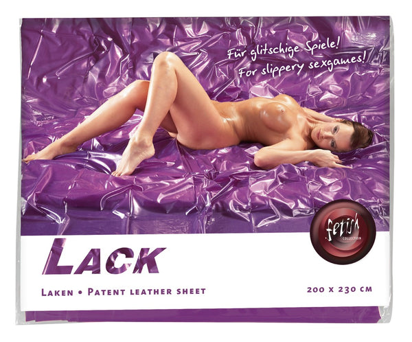 fetish Collection vinyl laken glibberig - Paars - fetish Collection - SKU: 28600404091