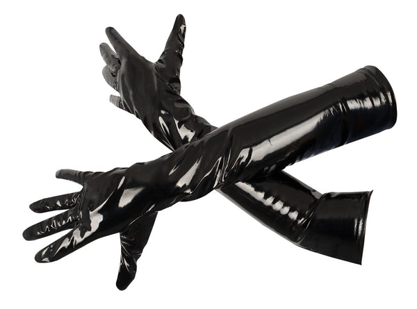 Black Level vinyl handschoenen - Zwart - Black Level - SKU: 28700611022