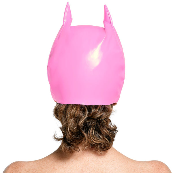 Black Level vinyl hoofdmasker met kattenogen - Roze - Black Level - SKU: 28701183101