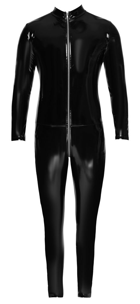 Black Level glanzende jumpsuit - Zwart - Black Level - SKU: 28904701702