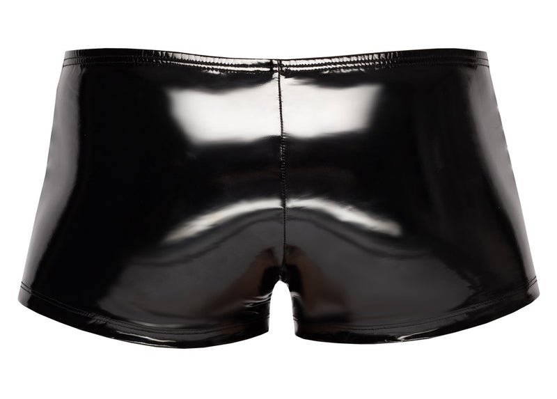 Black Level Boxer vinyl bikerstijl - Zwart