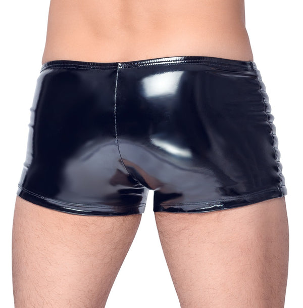 Black Level vinyl boxer bikerstijl - Zwart - Black Level - SKU: 28904881702