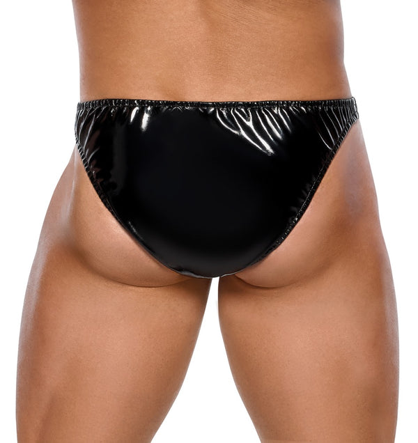 Black Level vinyl slip met rallystrepen - Zwart - Black Level - SKU: 28905341701