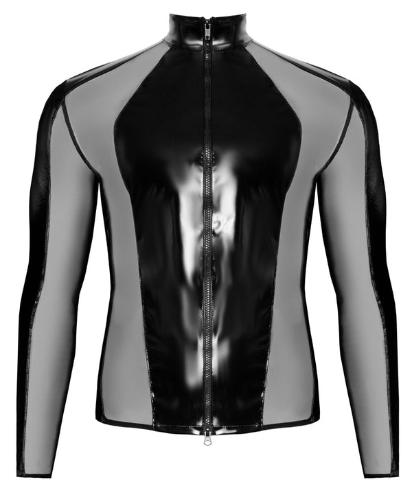 Black Level Vinyl shirt - Zwart - Black Level - SKU: 28905421701