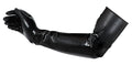Late X Ellebooglange latex handschoenen - Zwart