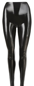 Late X Panty latex glanzend - Zwart