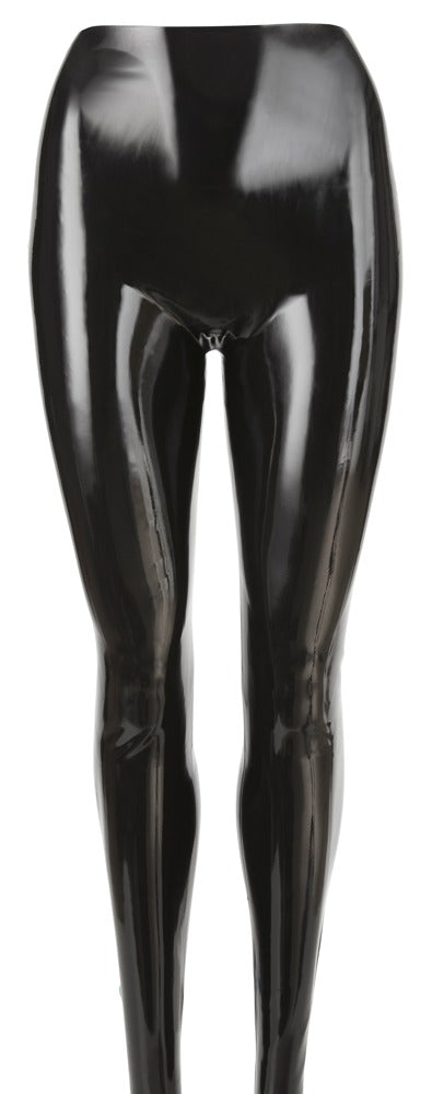Late X Panty latex glanzend - Zwart
