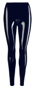 Late X Latex legging met 3-weg ritssluiting - Zwart