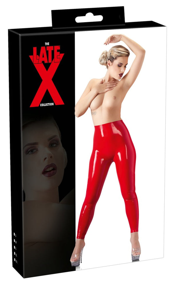 Late X glimmende legging - Rood - Late X - SKU: 29012003021