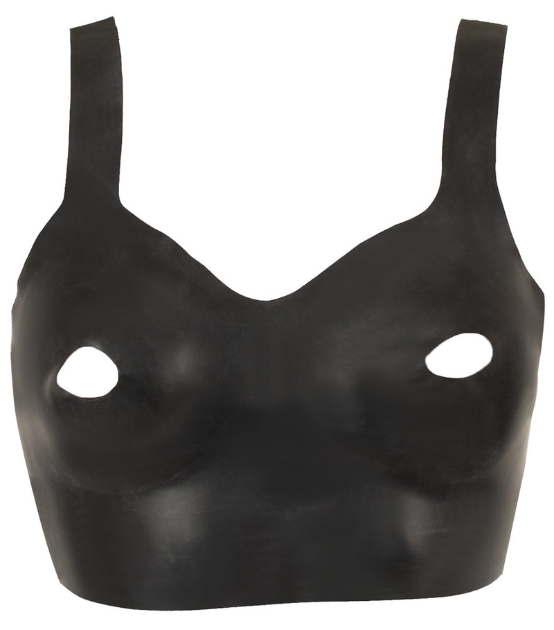 Late X Latex bra - Zwart
