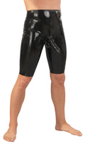 Late X fietsen short met penis sleeve - Zwart