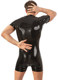 Late X 3-weg ritssluiting playsuit - Zwart
