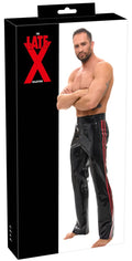 Late X Latex broek - Zwart
