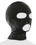 Late X Latex masker met ademgaten - Zwart