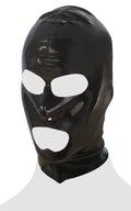 Late X Latex masker met ademgaten - Zwart