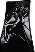 Late X Vacuümbed latex 2x1m met ritssluiting - Zwart