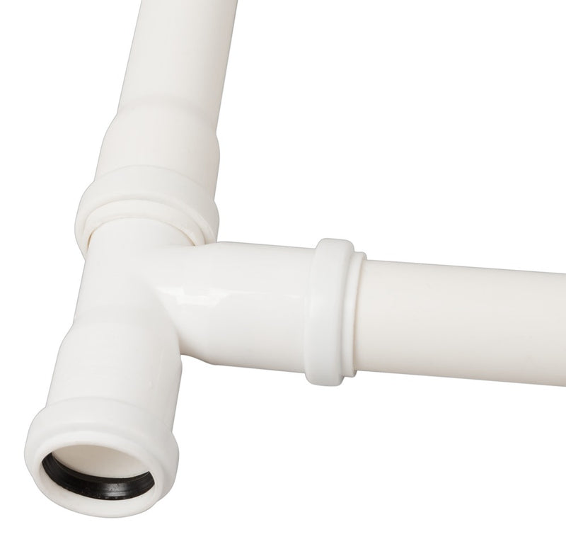 Late X Vacuümbed latex 2x1m met ritssluiting - Zwart