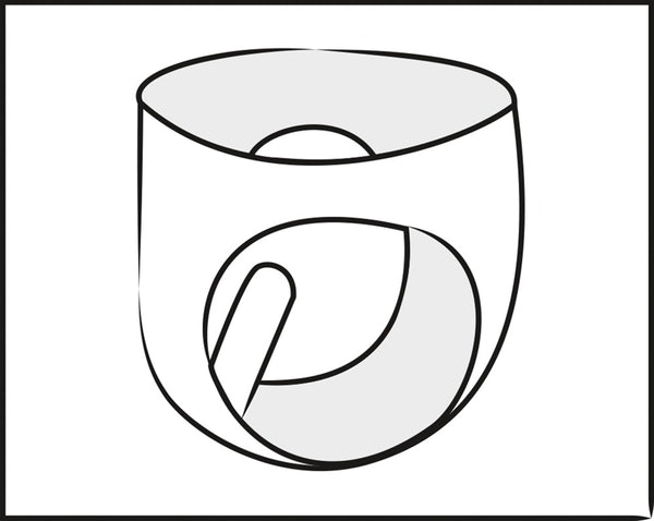 Late X Slip opblaasbaar met anal plug - Zwart - Late X - SKU: 29501621701