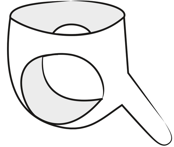 Late X Latex slip met ingebouwde dildo - Zwart - Late X - SKU: 29502271101