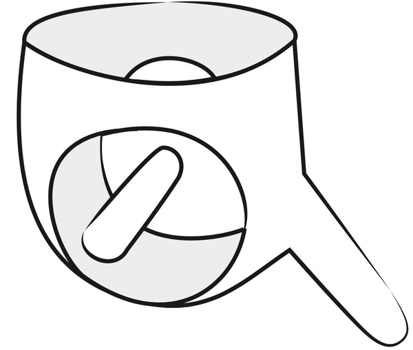 Late X Slip met penis sleeve en anaal dildo - Zwart - Late X - SKU: 29502601171