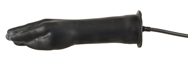 Late X pomp dildo met handvorm - Zwart - Late X - SKU: 29503321001