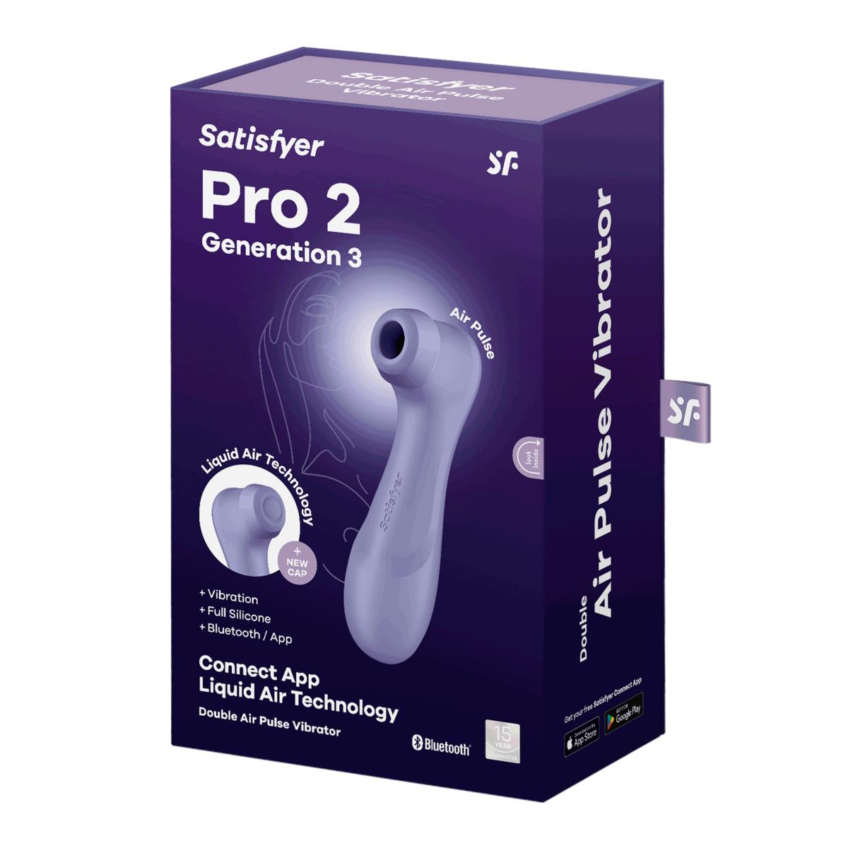 Satisfyer Pro 2 - Generation 3 App Bedienbaar - Lila