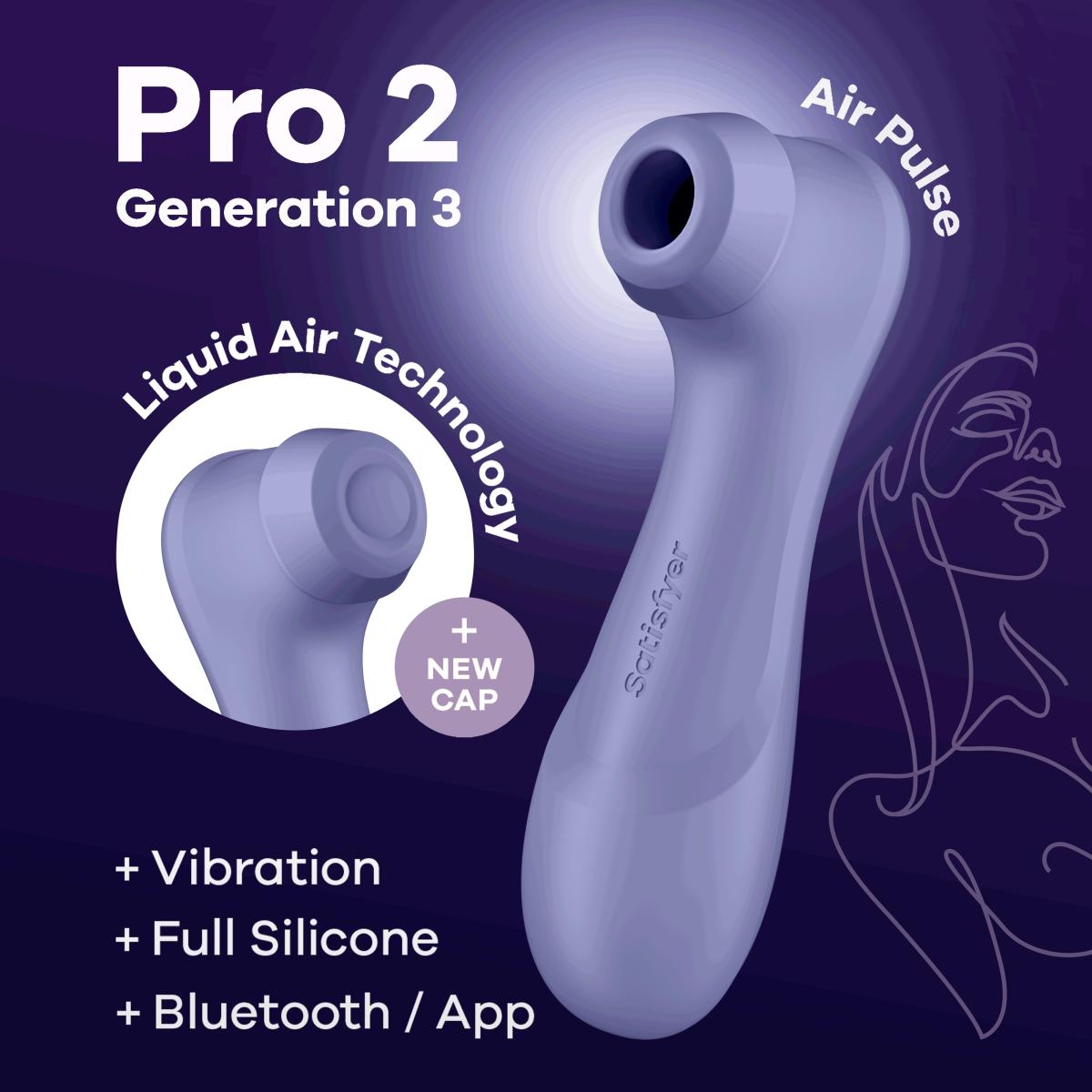 Satisfyer Pro 2 - Generation 3 App Bedienbaar - Lila