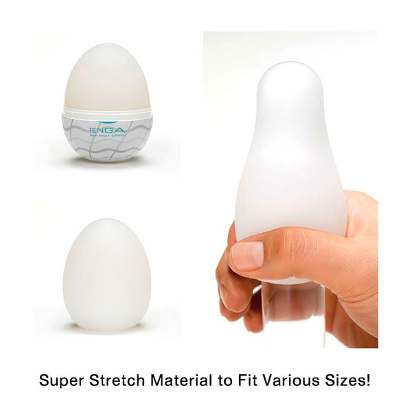 TENGA Egg set met 6 texturen - Wit - TENGA - SKU: 50003190000