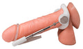 Jes-Extender Penisverlanger set met zachte stretching - Wit