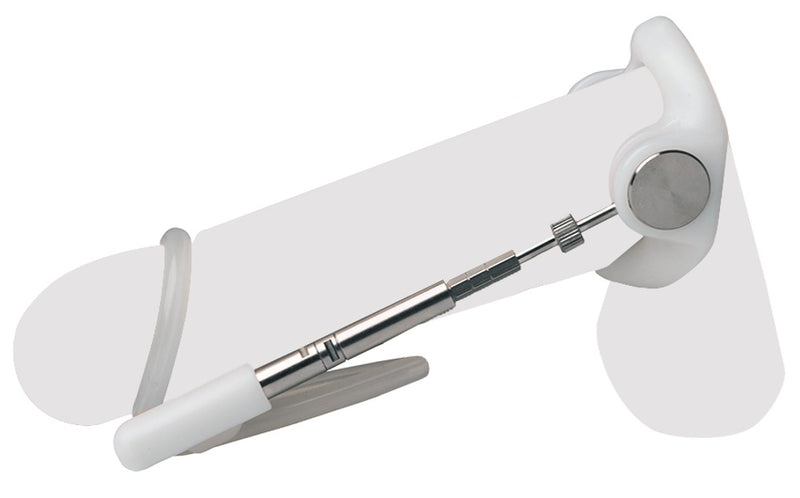 Jes-Extender Penisverlanger set met zachte stretching - Wit