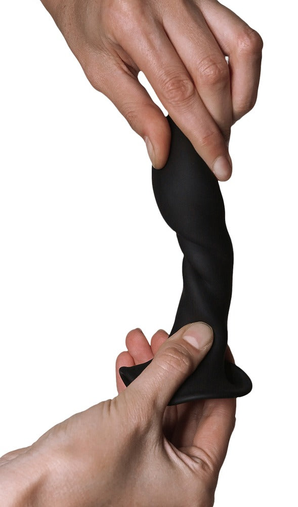Adrien Lastic Hitsens 5 anaalvriendelijke dildo - Zwart - Adrien Lastic - SKU: 50008310000